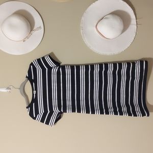 Striped T-Shirt Dress